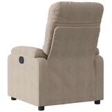 vidaXL Fauteuil Taupe Microvezel (35% Korting!)