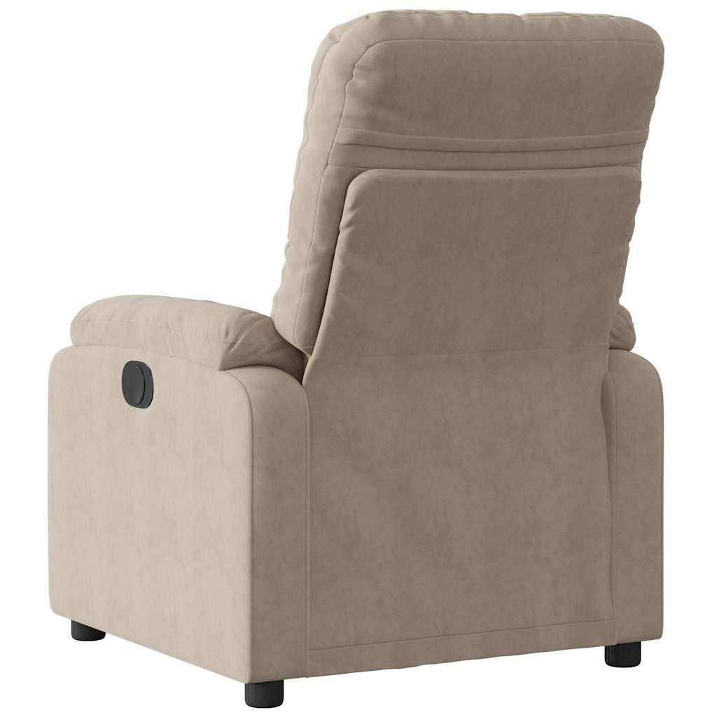 vidaXL Fauteuil Taupe Microvezel (35% Korting!)