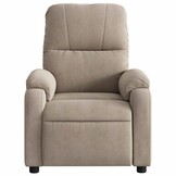 vidaXL Fauteuil Taupe Microvezel (35% Korting!)
