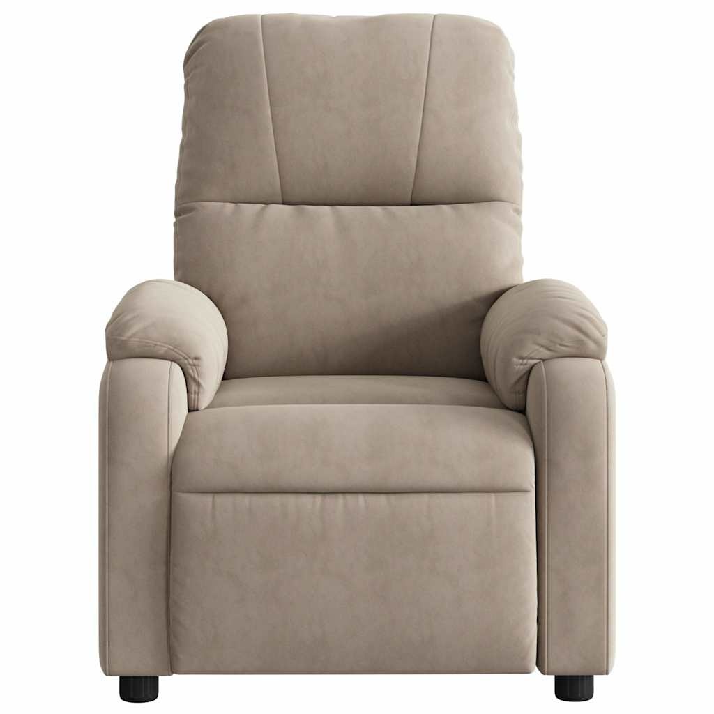 vidaXL Fauteuil Taupe Microvezel (35% Korting!)