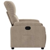 vidaXL Fauteuil Taupe Microvezel (35% Korting!)