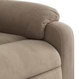 vidaXL Fauteuil Taupe Microvezel (35% Korting!)