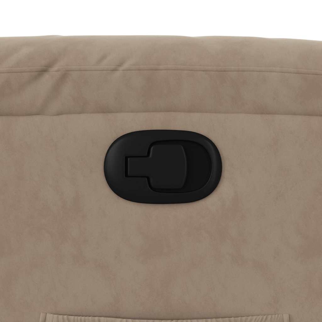 vidaXL Fauteuil Taupe Microvezel (35% Korting!)