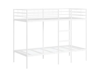 vidaXL Stapelbed 90x190cm Wit - 35% Korting!