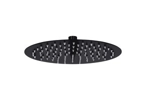 VidaXL Regendouchekop Rond 25cm Zwart - 38% Korting!
