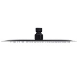 Ronde Regendouchekop RVS Zwart 25cm - 56% Korting!
