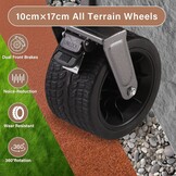 Opvouwbare Bolderwagen met Rem & 34% Korting