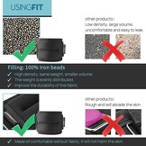 Set 2 Gewichtsmanchetten: 0,5-2kg voor Fitness & Hardlopen (34% Korting)