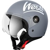Jethelm Motor Zwart Mat met Vizier - Maat S - ECE Goedgekeurd (-57%)