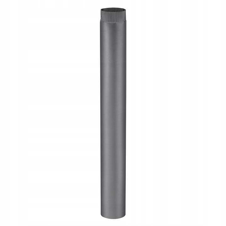 Zwarte Hittebestendige Kachelpijp Staal Ø120mm x 100cm - 53% Korting!