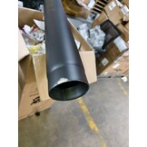 Zwarte Hittebestendige Kachelpijp Staal Ø120mm x 100cm - 53% Korting!