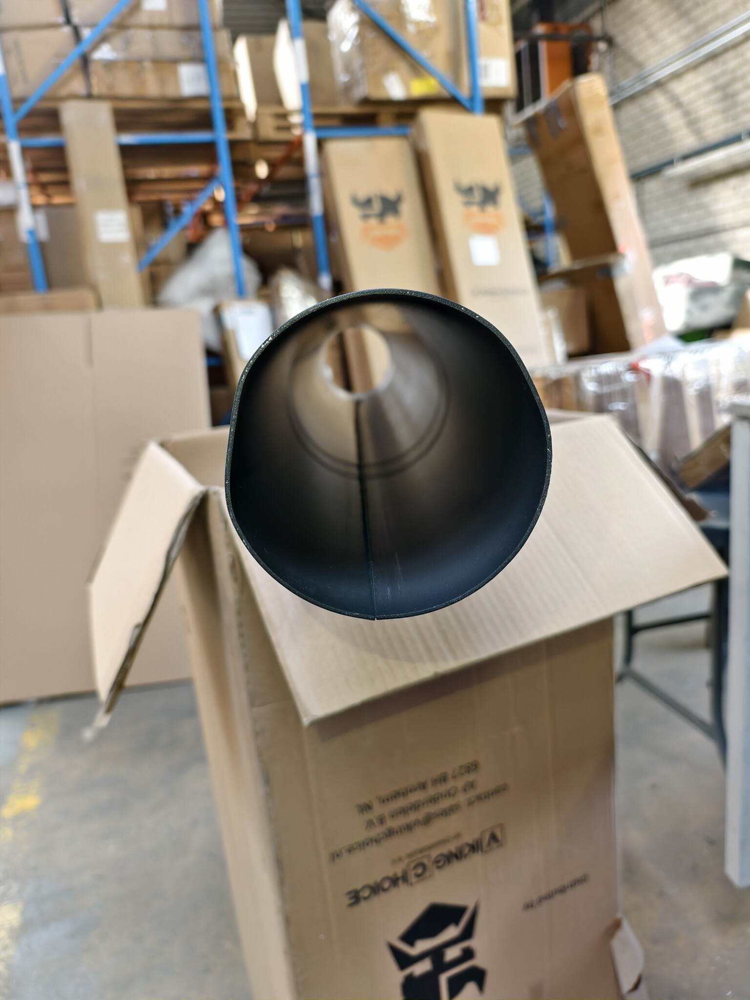 Zwarte Hittebestendige Kachelpijp Staal Ø120mm x 100cm - 53% Korting!