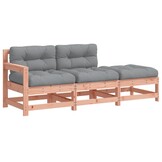 VidaXL 3-delige Loungeset Douglashout - 35% Korting