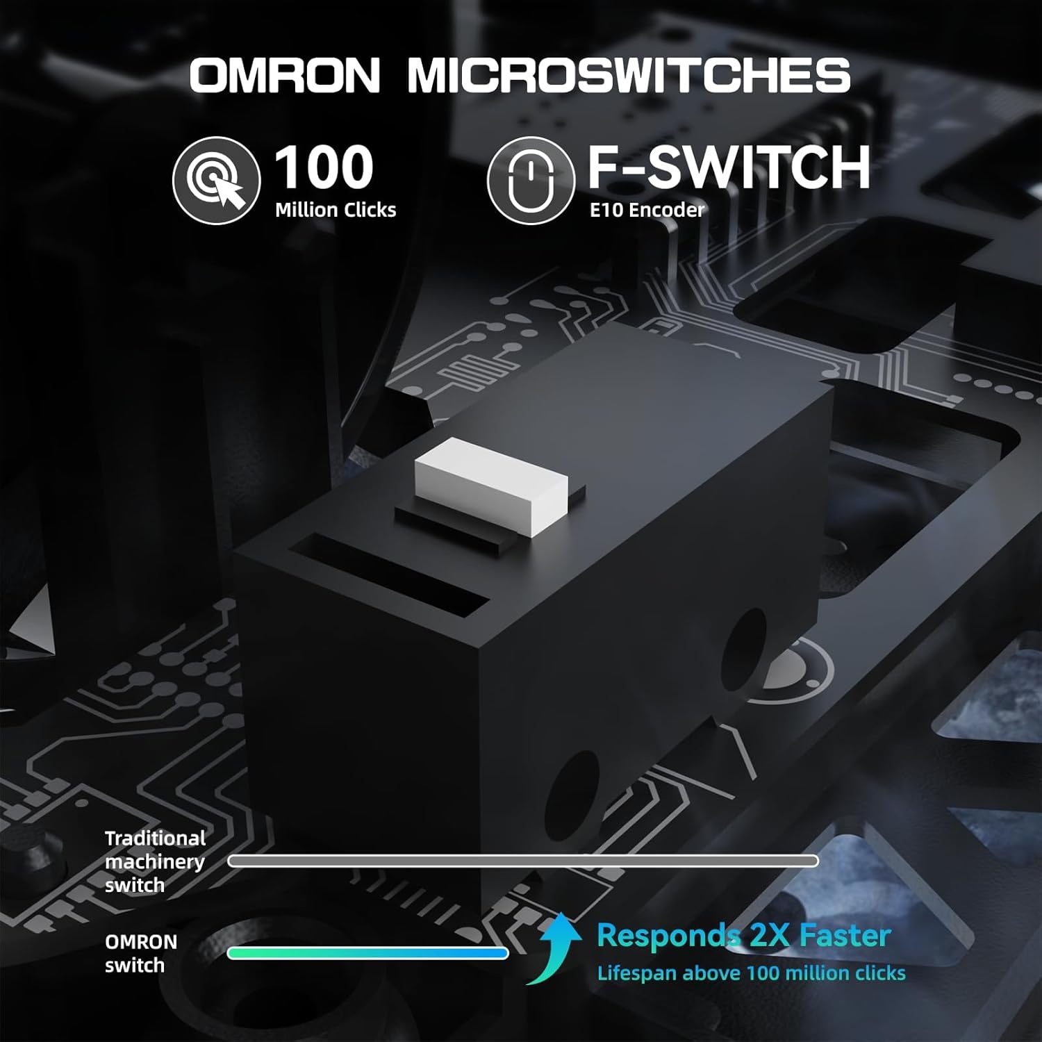 Ultralichte Draadloze Gamingmuis 39g - 29% Korting