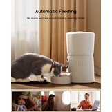 Automatische Kattenvoerbak 4L - 6 Maaltijden & Portiecontrole (34% korting)