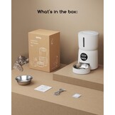 Automatische Kattenvoerbak 4L - 6 Maaltijden & Portiecontrole (34% korting)