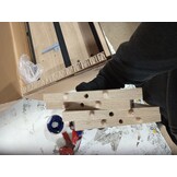 Beige Spiegelkast Bewerkt Hout (60x60cm) - 53% Korting!