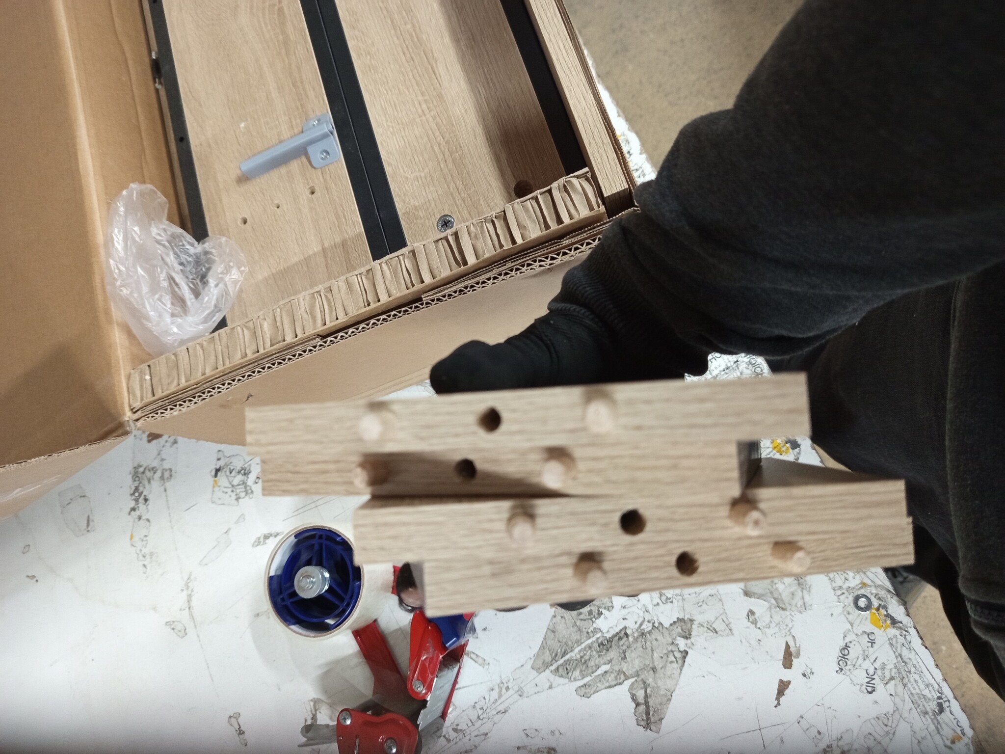 Beige Spiegelkast Bewerkt Hout (60x60cm) - 53% Korting!