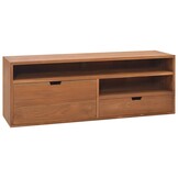 VidaXL Teakhouten TV-meubel 110x30x40cm - 35% Korting!
