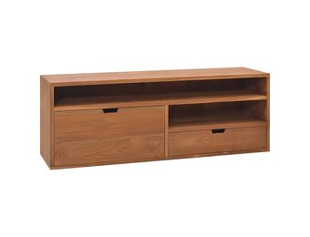 VidaXL Teakhouten TV-meubel 110x30x40cm - 35% Korting!