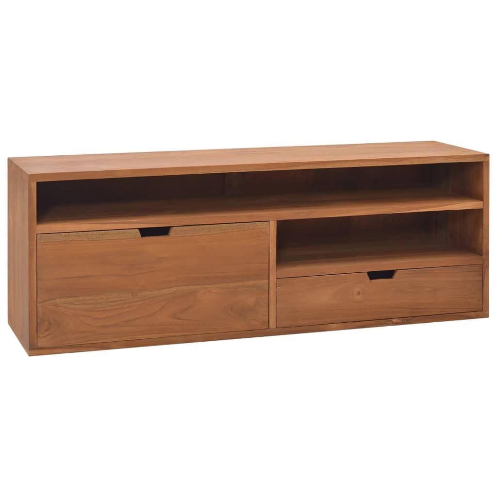 VidaXL Teakhouten TV-meubel 110x30x40cm - 35% Korting!