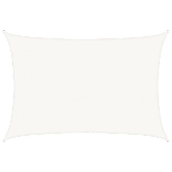 vidaXL Zonnezeil 4x5m Wit - 34% Korting