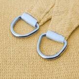 SUNNY GUARD Zonnezeil 3x3x4.25m - Zandkleur - 33% Korting!