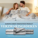 Verzwaringsdeken 9kg 135x200cm Lichtgrijs - 57% Korting