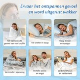 Ella Verzwaringsdeken 9kg 135x200cm - Lichtgrijs - 29% Korting