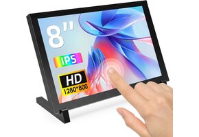 8" HD Touchscreen Monitor (1280x800) voor Raspberry Pi & Consoles - 36% Korting!