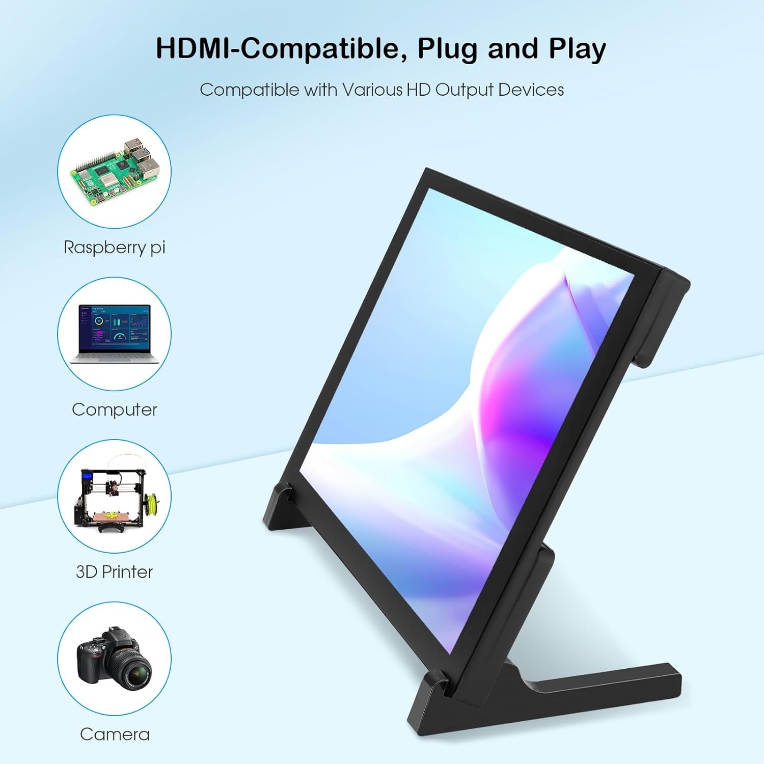 8" HD Touchscreen Monitor (1280x800) - 42% Korting!