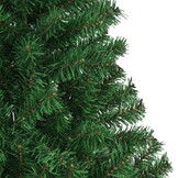 Kunstkerstboom met Dikke Takken 210 cm Groen - 67% Korting