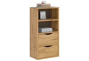 vidaXL Bijzetkast Massief Grenenhout 40x24x79 cm - 64% Korting
