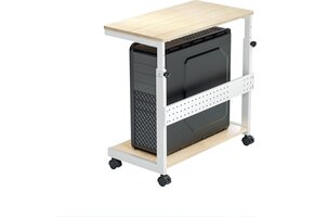 Mobiele PC Tower Stand Verstelbaar (40% Korting)