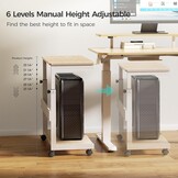 Eureka PC Tower Stand Verstelbaar | Maple | -34%