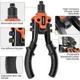 Klinknageltang Set 10" - 33% Korting! 200 Klinknagels