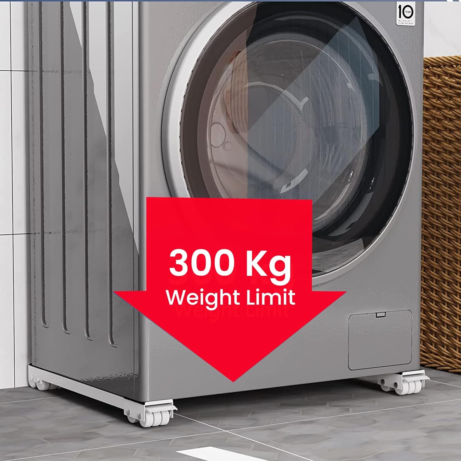 Verrijdbare Was-/Apparaatonderstel - 300kg - 33% Korting!