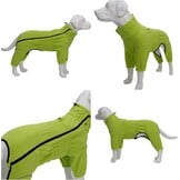 Winddichte Hondentrui Groen XXXXL - Fleece & Hoge Kraag - 59% Korting