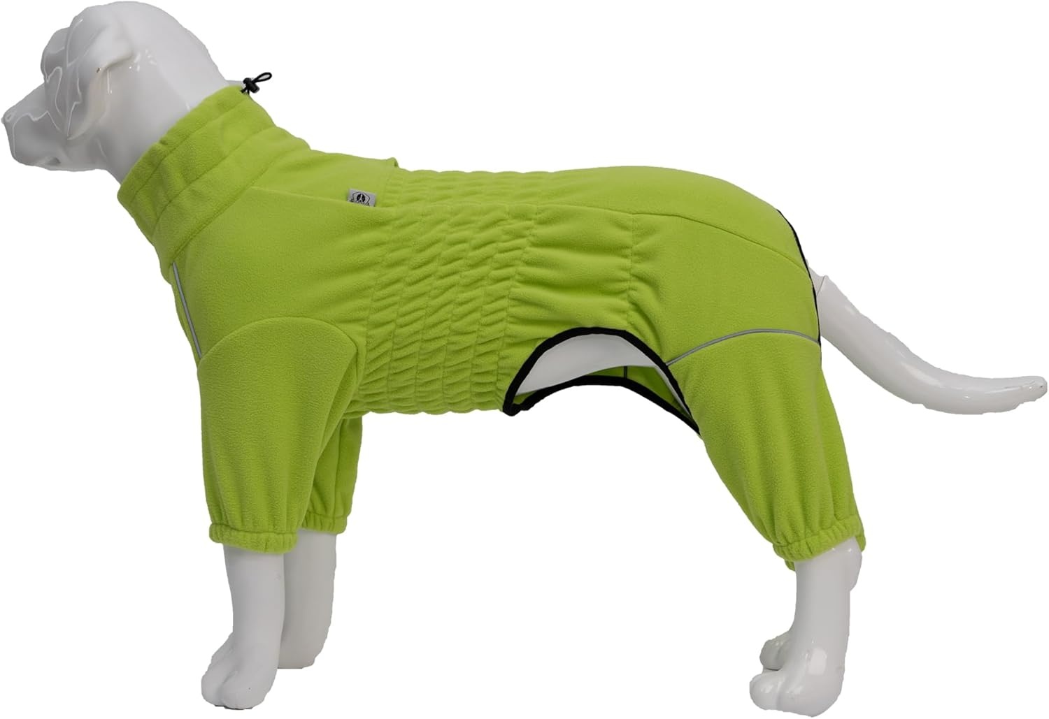 Winddichte Hondentrui Groen XXXXL - Fleece & Hoge Kraag - 59% Korting