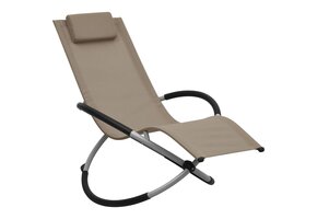 VidaXL Kinderligbed Staal Taupe - 51% Korting