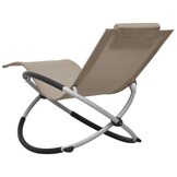 vidaXL Kinderligbed Staal Taupe - 40% Korting!