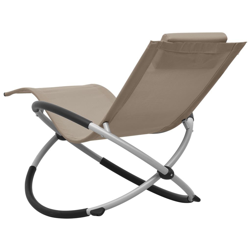 vidaXL Kinderligbed Staal Taupe - 40% Korting!