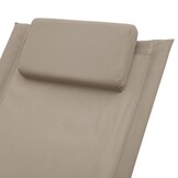 vidaXL Kinderligbed Staal Taupe - 40% Korting!