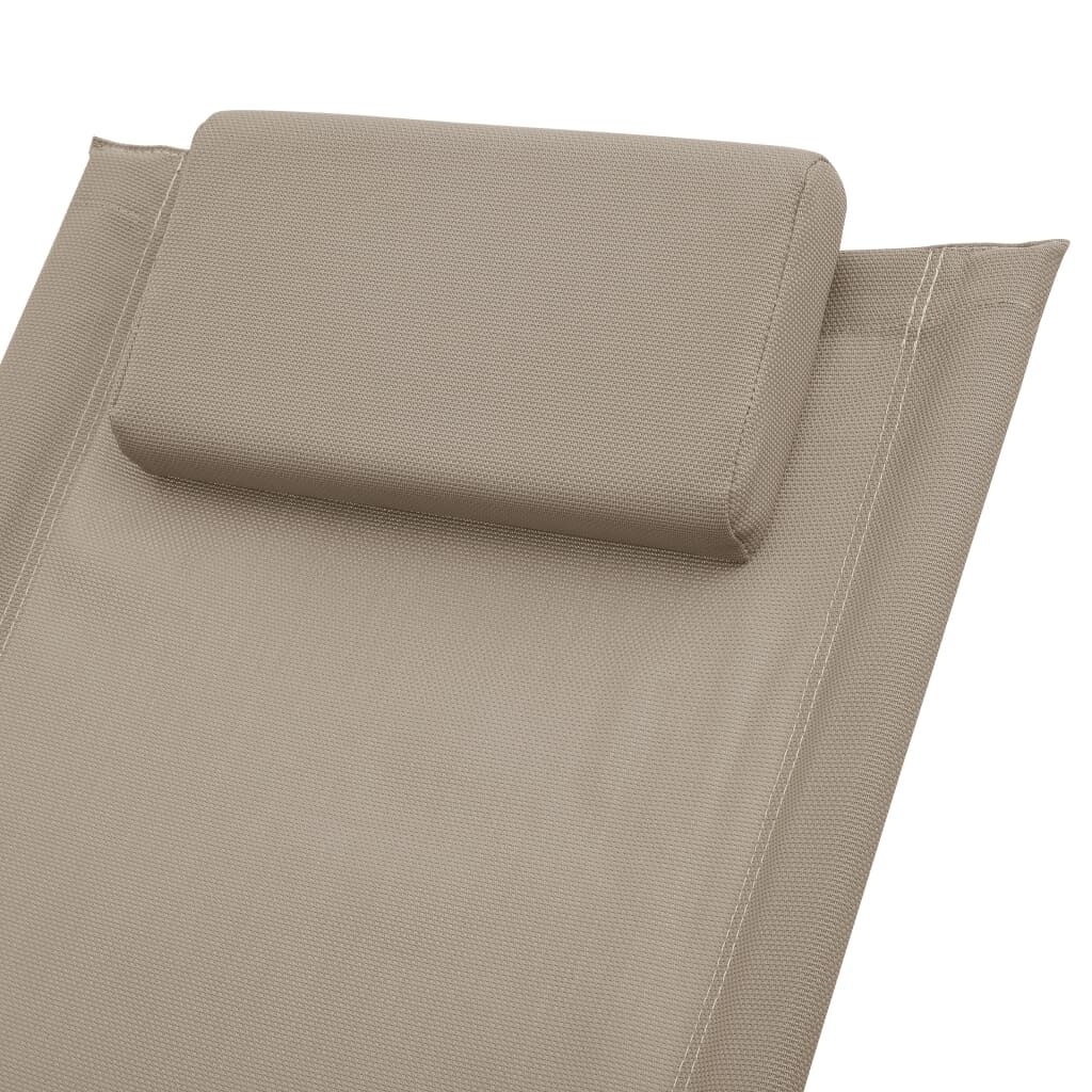 vidaXL Kinderligbed Staal Taupe - 40% Korting!