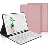 Verlicht Toetsenbord Hoesje iPad 9 (10.2") Lavendel - 28% Korting