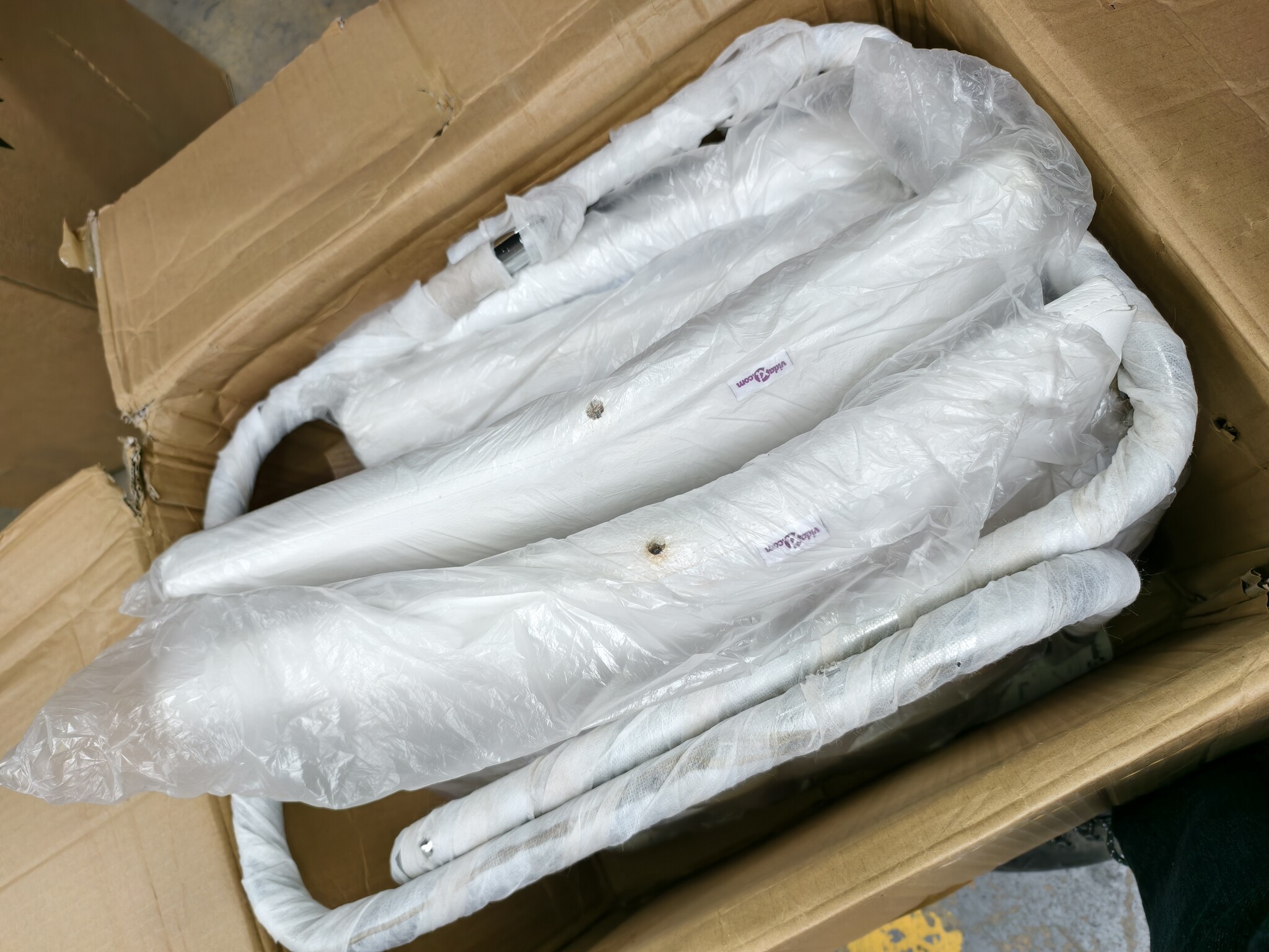 vidaXL Eetkamerstoelen Kunstleer Wit - 54% Korting!