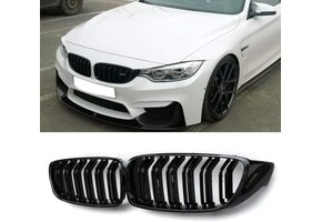Glanzend Zwarte Nierengrille BMW 4-Serie (2014-2016) - 35% Korting!