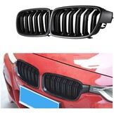 Voorbumper Grille BMW 4 Serie F32/F33/F36 (2014-16) Glanzend Zwart - 41% Korting