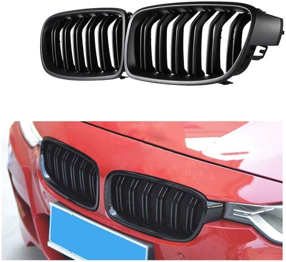 Voorbumper Grille BMW 4 Serie F32/F33/F36 (2014-16) Glanzend Zwart - 41% Korting