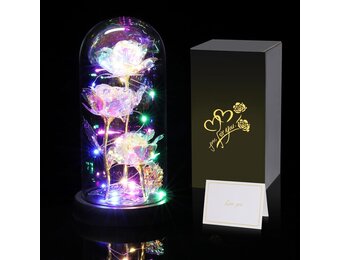 Eeuwige Roos in Glazen Koepel - Cadeau met 32% Korting